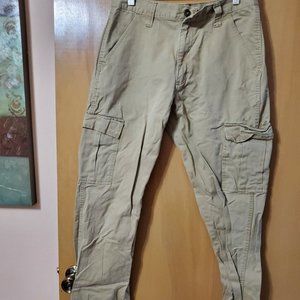 Men's Khaki Cargo Pants